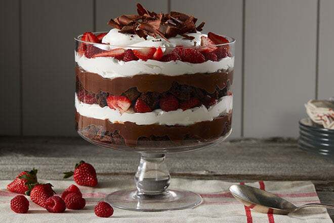 Chocolate Berry Trifle